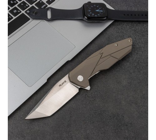 Нож Ruike P138-W желтый
