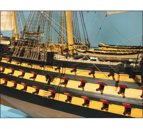 Сборная картонная модель Shipyard линкор HMS Victory (№67), 1/96