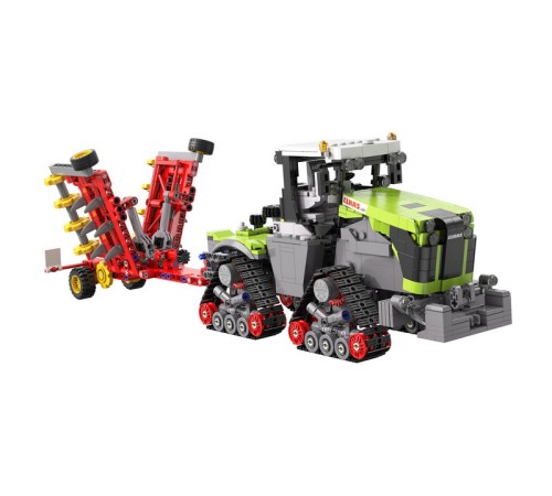 Конструктор CaDA трактор CLAAS XERION 5000 TRAC TS 1/32 (1336 деталей)