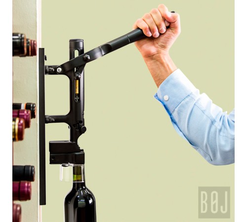 Штопор настенный для вина Boj Traditional Wall Corkscrew Black