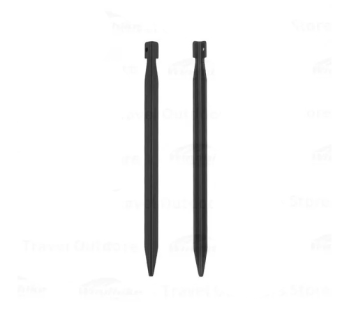 Колышки для палатки Naturehike CNK2300ZP016 алюминиевые 20cm 8шт чёрный