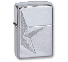 Зажигалка ZIPPO Classic с покрытием High Polish Chrome, латунь/сталь, серебристая, 38x13x57 мм