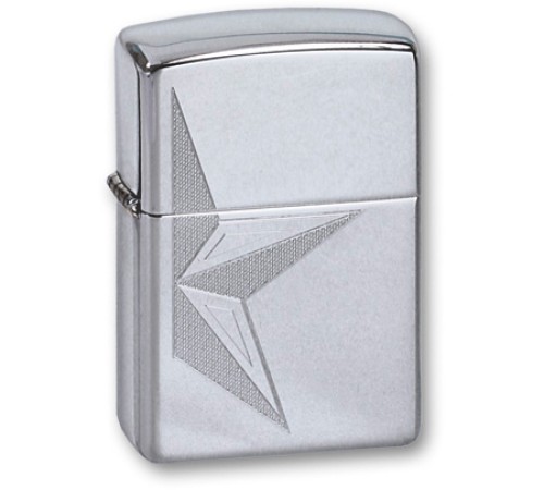 Зажигалка ZIPPO Classic с покрытием High Polish Chrome, латунь/сталь, серебристая, 38x13x57 мм