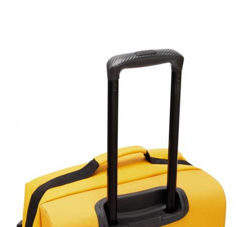 Сумка на колесах TORBER Moby, желтый, полиэстер 900D с PU покрытием, 60 х 38 х 25,5 см, 57 л