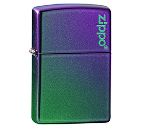 Зажигалка ZIPPO Classic с покрытием Iridescent, латунь/сталь, фиолетовая, матовая, 38x13x57 мм