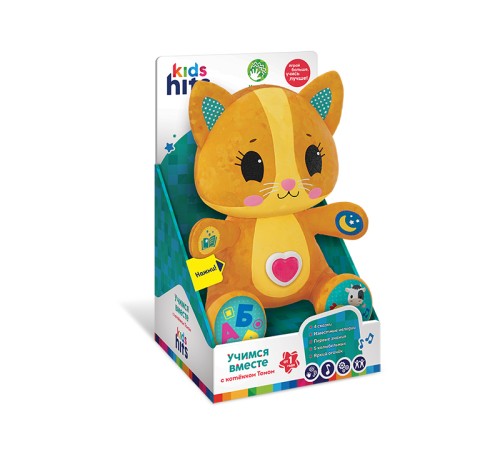 Интерактивная игрушка Kids Hits Учимся вместе с котенком Томом