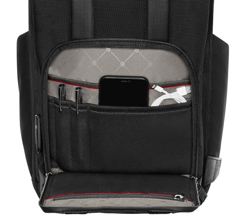 Рюкзак VICTORINOX Architecture Urban2 Deluxe Backpack 15”, черный, полиэстер/кожа, 31x23x46 см, 23 л