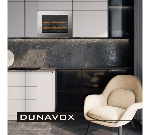 Винный шкаф Dunavox DAV-18.46SS.TO