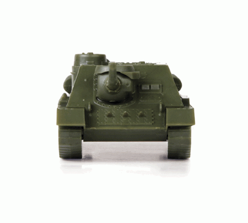 Сборная модель ZVEZDA Советский истребитель танков СУ-100, 1/100