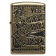 Зажигалка ZIPPO Armor™ с покрытием Antique Brass, латунь/сталь, медная, матовая, 38x13x57 мм