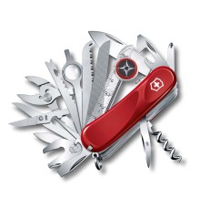 Нож перочинный VICTORINOX Evolution S54, 85 мм, 32 функции, с фиксатором лезвия, красный