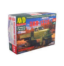 Сборная модель AVD Вездеход ЗИЛ-132С, 1/43