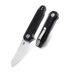 Нож Bestech Syntax сталь 14C28N, рукоять G10 черная