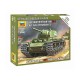 Сборная модель ZVEZDA Советский танк КВ-1 с пушкой Ф32, 1/100