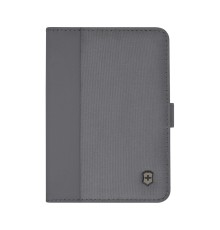 Обложка для паспорта VICTORINOX Travel Essentials, с защитой от сканирования RFID, серая, полиэстер, 11x1x15 см