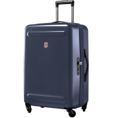Чемодан VICTORINOX Etherius 17.1, синий, поликарбонат Bayer, 45x30x67 см, 65 л