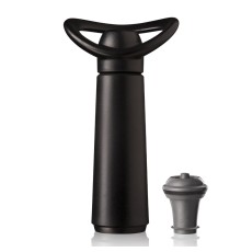 Вакуумный насос для вина Vacu Vin Concerto Black + пробка