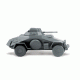 Сборная модель ZVEZDA Немецкий легкий бронеавтомобиль Sd.kfz 222, 1/100