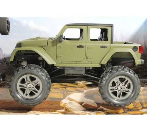 Радиоуправляемый краулер Double Eagle JEEP 1:14 4WD 2.4G (кузов пикап)