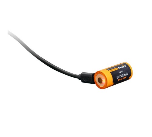 Аккумулятор 16340 Fenix 700 UP mAh Li-ion разъемом для USB, ARB-L16-700UP