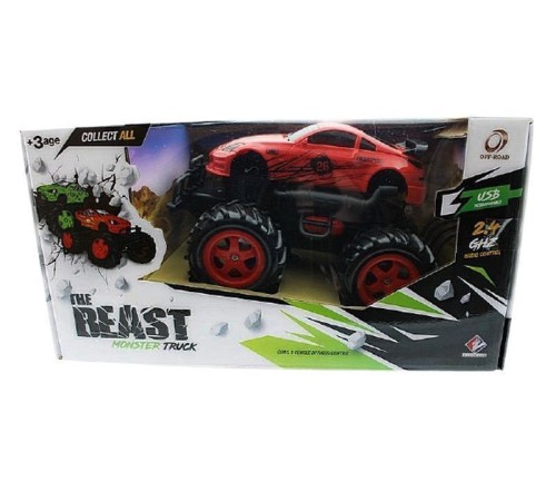Р/У внедорожник Monstre Truck Toyota Celica в ассортименте 1/16 + свет + звук