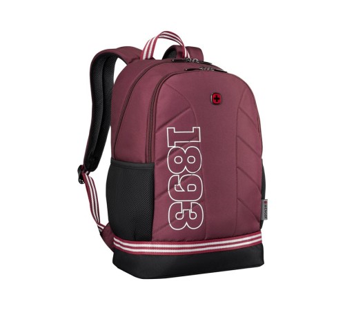 Рюкзак WENGER Collegiate Quadma 16”, красный, 100% полиэстер, 33х17х43 см, 22 л