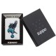 Зажигалка ZIPPO Spazuk с покрытием White Matte, латунь/сталь, белая, матовая, 38x13x57 мм