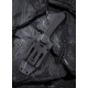 Нож CIVIVI Fixed Blade Elementum D2 Steel Black Stonewash Handle G10 Black