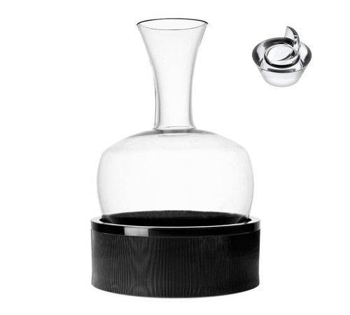 Декантер Italesse Alavin Black Base