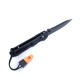 Нож Ganzo G7453P-WS черный, G7453P-BK-WS