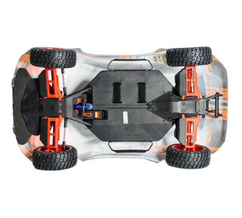 Радиоуправляемая шоссейка Remo Hobby Rally Master Brushless (оранжевая) 4WD 2.4G 1/8 RTR
