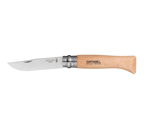 Нож Opinel №9, нержавеющая сталь, дубовая рукоять в картонной коробке 002424