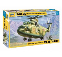 Сборная модель ZVEZDA Российский тяжелый вертолет Ми-26, 1/72