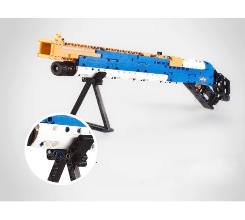 Конструктор CaDA Technic дробовик M1887, стреляет пульками (506 деталей)