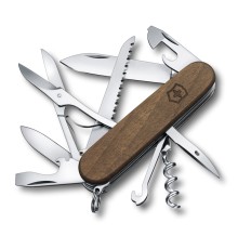 Нож перочинный VICTORINOX Huntsman, 91 мм, 13 функций, рукоять из орехового дерева