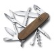 Нож перочинный VICTORINOX Huntsman, 91 мм, 13 функций, рукоять из орехового дерева