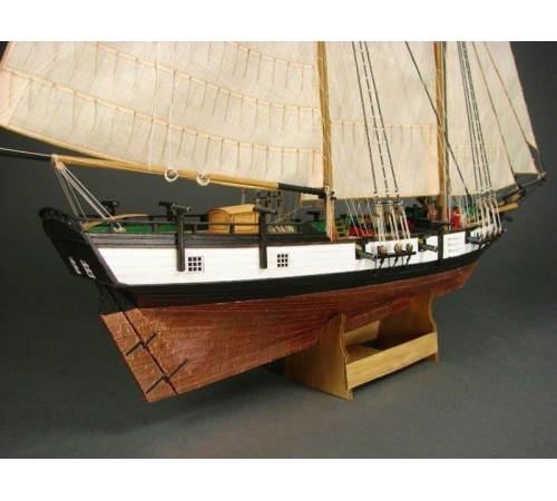 Сборная картонная модель Shipyard балтиморский клипер Berbice в верфи Quay-Portt 1780 г (№38), 1/96