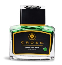 Флакон с чернилами Cross для перьевой ручки, зеленый, 62,5 мл