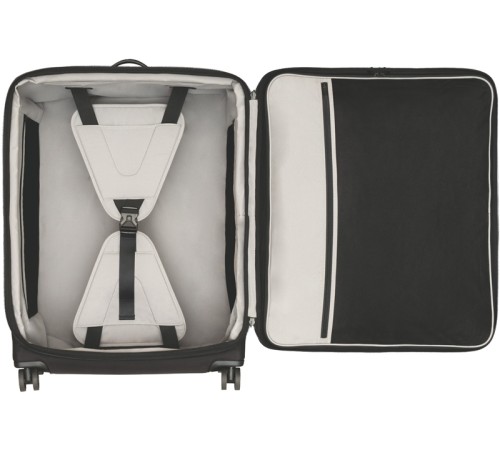 Чемодан VICTORINOX Lexicon™ Dual-Caster, чёрный, баллистический нейлон TourMax, 56x34x76 см, 154,1 л