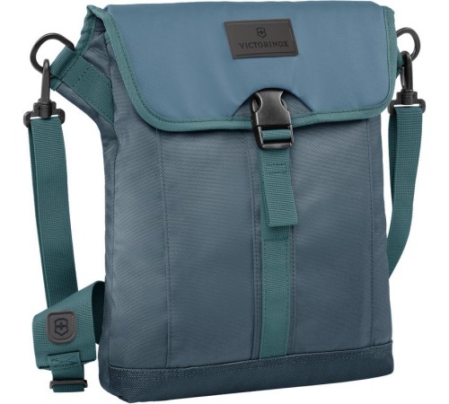 Сумка наплечная VICTORINOX Altmont™ 3.0 Flapover Bag 17.1, зелёная, нейлон Versatek™, 27x6x32 см