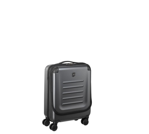 Чемодан VICTORINOX Spectra™ Dual-Access 2.0, серый, поликарбонат Bayer, 41x25x55 см, 37 л