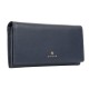 Кошелёк Cross Monaco Navy, кожа наппа, гладкая, цвет тёмно-синий, 20 x 11 x 2,5 см