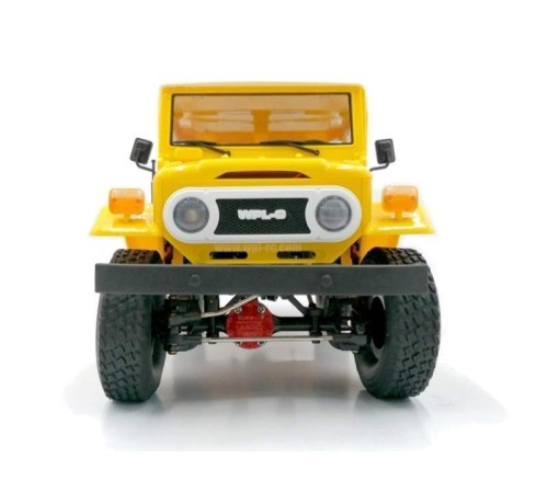 Радиоуправляемая машина WPL японский внедорожник FJ40 (желтая) 4WD 2.4G 1/16 KIT