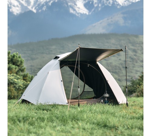 Палатка Naturehike Cloud-Creek CNK2300ZP024, двухместная белый