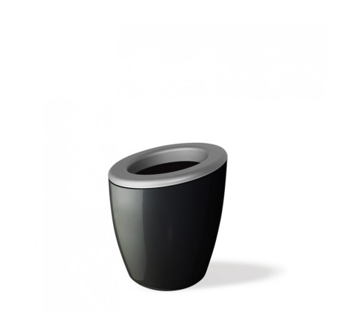 Ведёрко для охлаждения вина Wegg Demi Mix Silver Touch Black