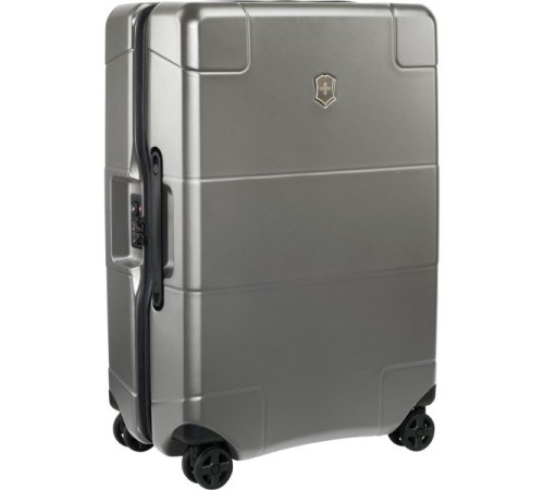 Чемодан VICTORINOX Lexicon, серый, 100% поликарбонат, 45x28x68 см, 73 л