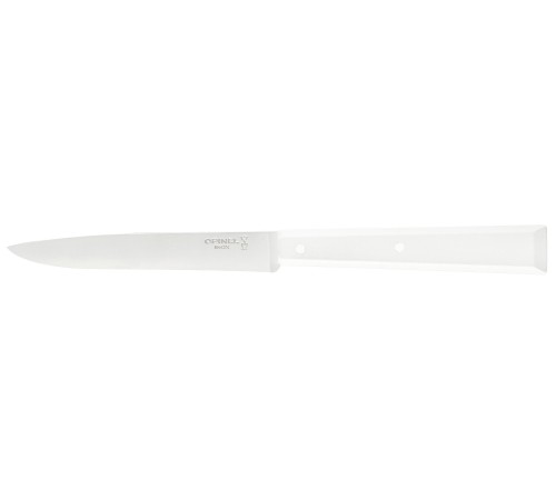 Нож столовый Opinel №125, нержавеющая сталь, белый, 002041