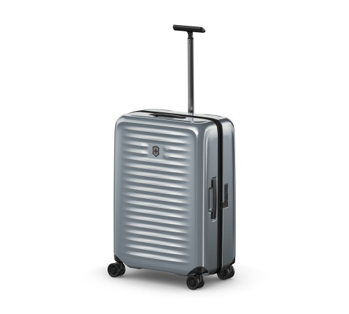 Чемодан VICTORINOX Airox, серебристый, 100% поликарбонат Makrolon, 46x29x69 см, 74 л