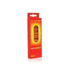 Батарейка Rich Energy AA LR6 Alkaline, (1 шт)