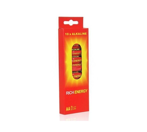 Батарейка Rich Energy AA LR6 Alkaline, (1 шт)